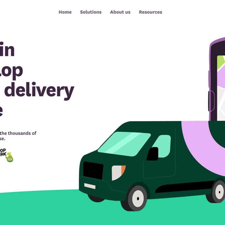 Dynamische website met animatie en maatwerk CMS-koppeling voor narmin.com